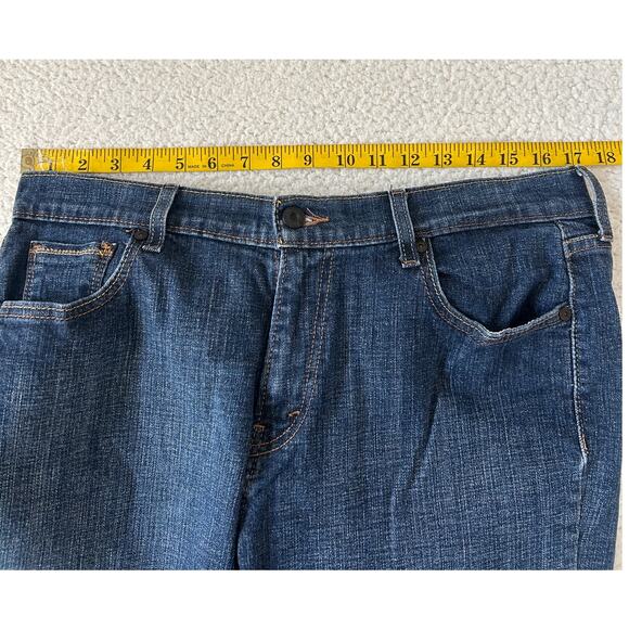 Levi's 515 Jeans Women's Boot Cut Med Wash Denim Stretch Size 14 Long/Curvy - Picture 5 of 9